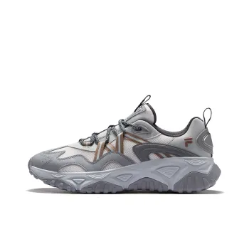 FILA FUSION FREEROAM Hiking Shoes Low Top Casual Shoes Men's Gray White