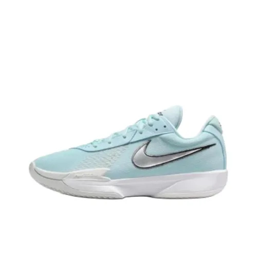 Nike Air Zoom G.T. Cut Academy Anti Slip Wear Resistant Low Top Basketball Shoes Men's Blue