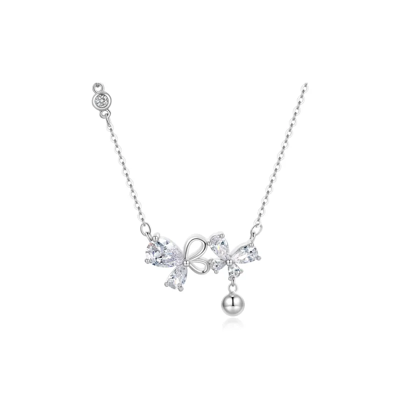 Branded Jewelry S999 Fine Silver Necklaces Women's-0