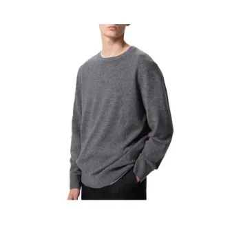 UNIQLO Cashmere Sweater Unisex Asphalt Gray