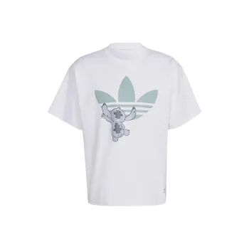 Adidas Originals x Disney Stitch T Shirt Unisex White