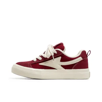 OUGLEMEN Cushioning Impact Resistance Wear Resistant Slip Resistant Low Top Skateboard Shoes Men's Box Included