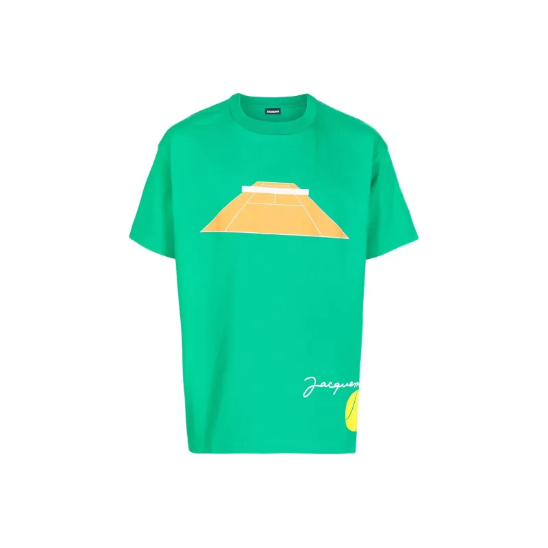 Jacquemus T-Shirts Men Green-0