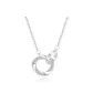 Mobius Loop Clasp Necklace