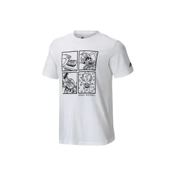 Adidas T Shirts Men White