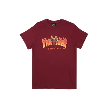 Thrasher T Shirts Unisex Umber Red