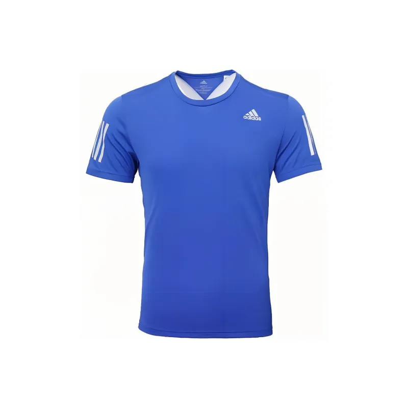 Adidas T Shirts Men Collegiate Blue-0