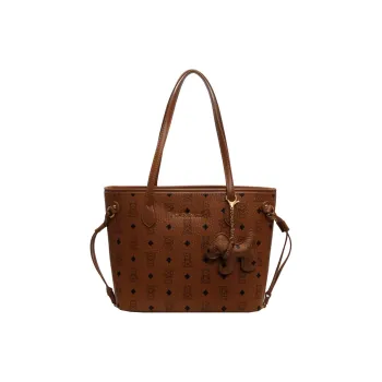 YZUE PU One Shoulder Handbag Regular Women's Brown/Pink/Ecru/Ivory/Black