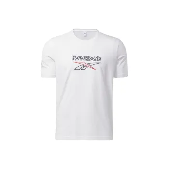 Reebok T Shirts Unisex White
