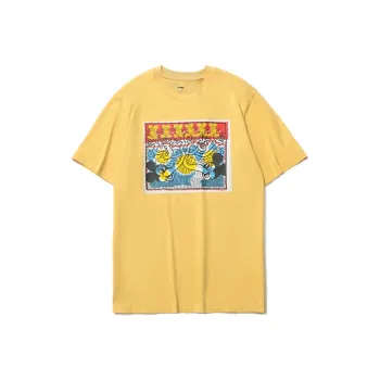 LiNing x Disney Sports Fashion Collection T-Shirt Men's Light Ochre Yellow