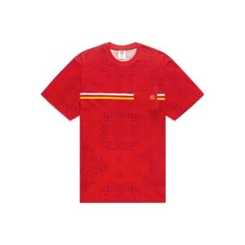 Mcdonald's X CLOT X McDonald's Co-brand T-Shirts Unisex Red