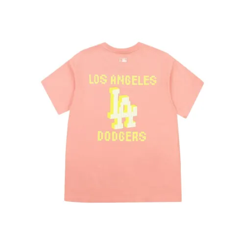 MLB Los Angeles Dodgers T Shirts Unisex Pink