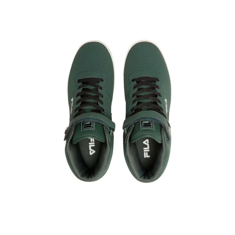 FILA High Top Skateboard Shoes Men's Green-4