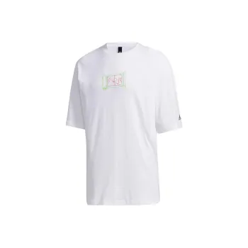 Adidas T Shirts Men White