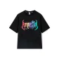 Black Multicolor Print
