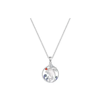 FROMLOVER 925 Sterling Silver Necklaces Women's