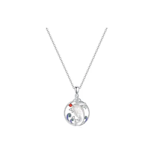 FROMLOVER 925 Sterling Silver Necklaces Women's