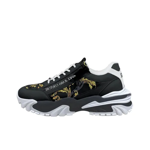VERSACE JEANS COUTURE Trail Trek Low Top Casual Shoes Men's Black