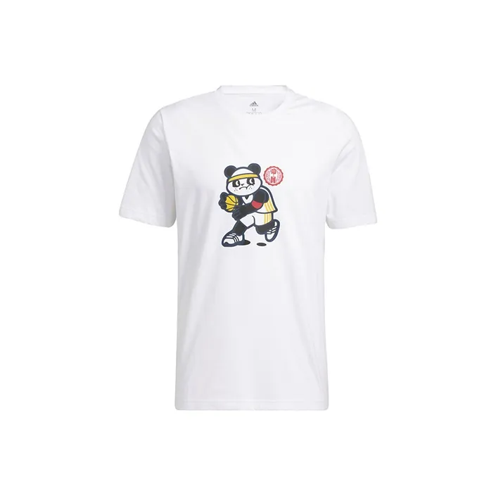Adidas T Shirts Men White-0