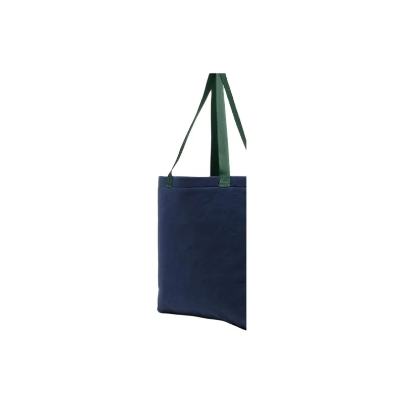 Champion Cotton Tote Bag Shopping Bag Shoulder Bag Handbag Unisex Dark Marine Blue-3