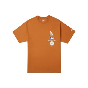 New Era x MLB T Shirt Unisex Orange