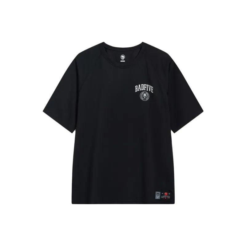 LiNing Badfive T Shirt Men's Black-0