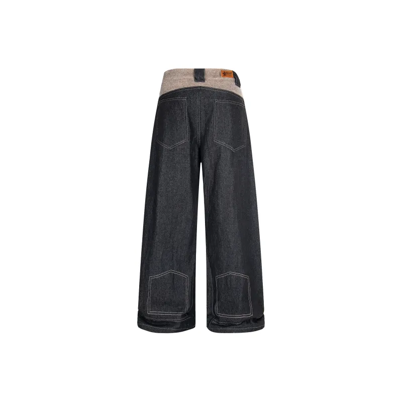 CUWU Jeans Unisex Black-1