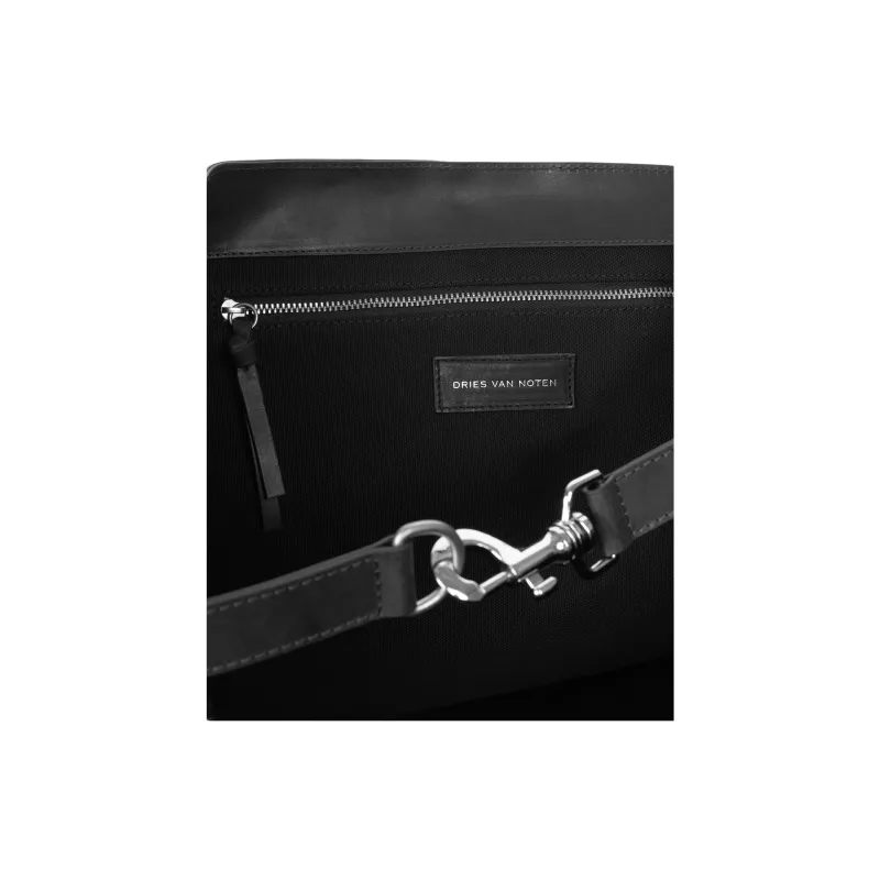 DRIES VAN NOTEN Leather Backpack-4