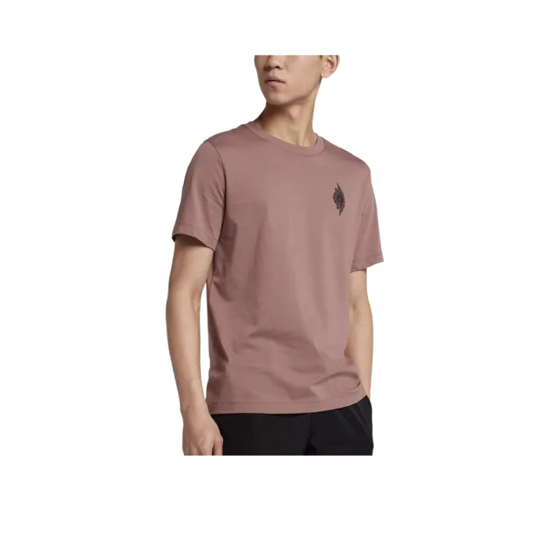 Jordan Air Jordan T Shirts Men Brown-0
