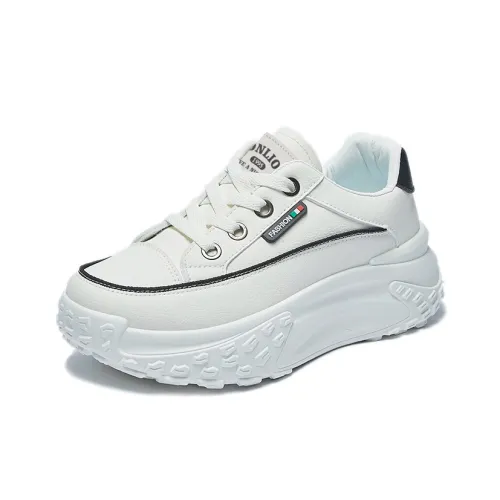 Tonlion Low Top Skateboard Shoes Women's