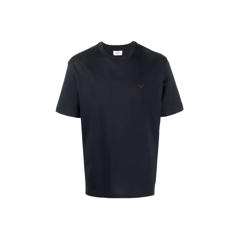 BALLY T Shirts Men Marine Blue-0
