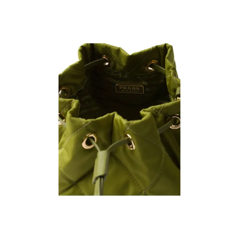 PRADA Re Nylon Recycled Polyamide Shoulder Bag Women's Ivy Green-3