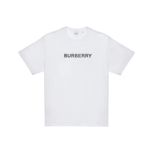 Burberry Logo Print Cotton Oversized T shirt