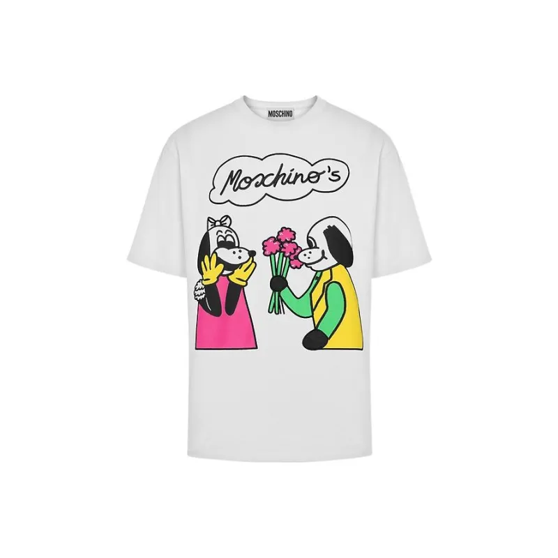 MOSCHINO T-Shirts Men White-0