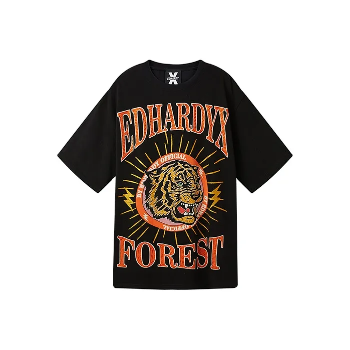 ED HARDY X T Shirt Unisex Multicolor-0