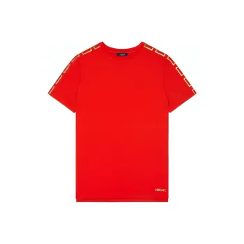 VERSACE T-Shirts Men Red