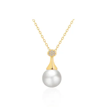 Right Hand Waiting S925 Silver Necklaces Women's