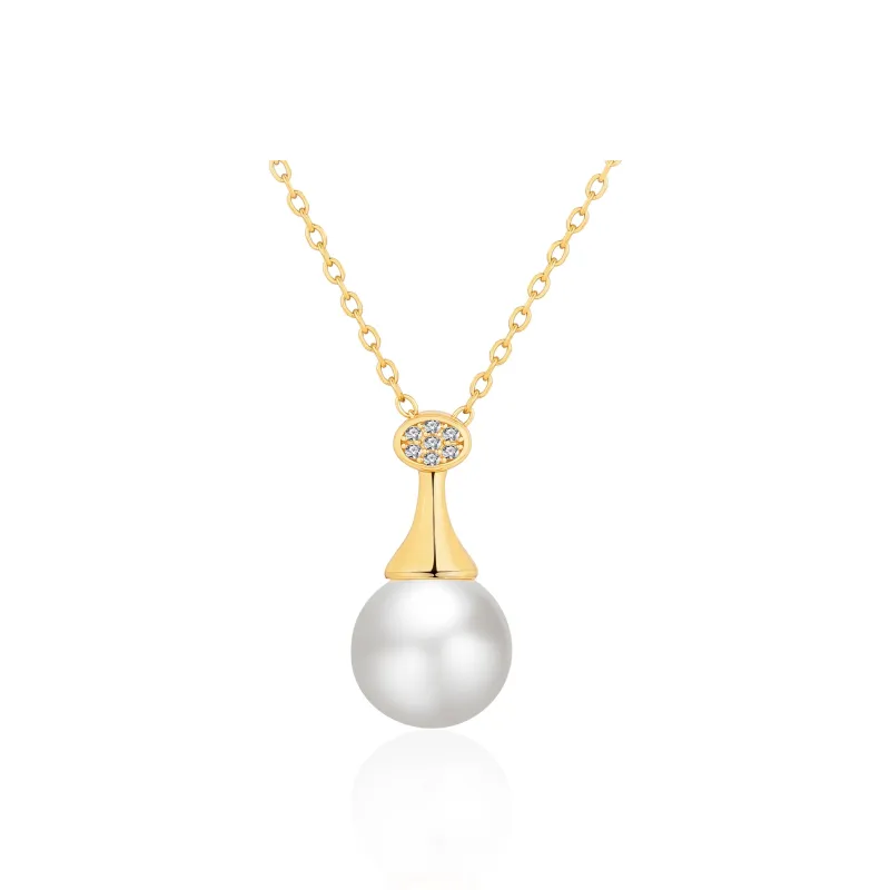 Right Hand Waiting S925 Silver Necklaces Women's-0