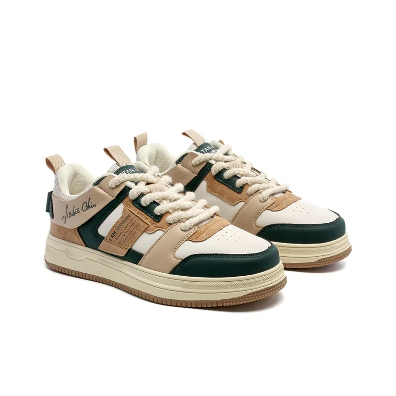 AMICNIEGD Breathable Anti Slip And Wear Resistant Low Top Skateboard Shoes Men's-7