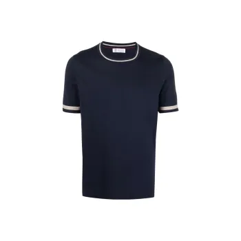 Brunello Cucinelli T-Shirts Men Black