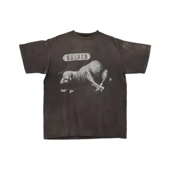SAINT Mxxxxxx T Shirts Unisex Brown