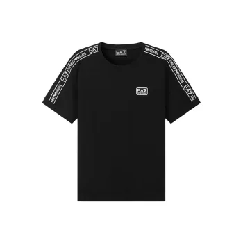 EMPORIO ARMANI EA7 SS22 T Shirt Men's Black