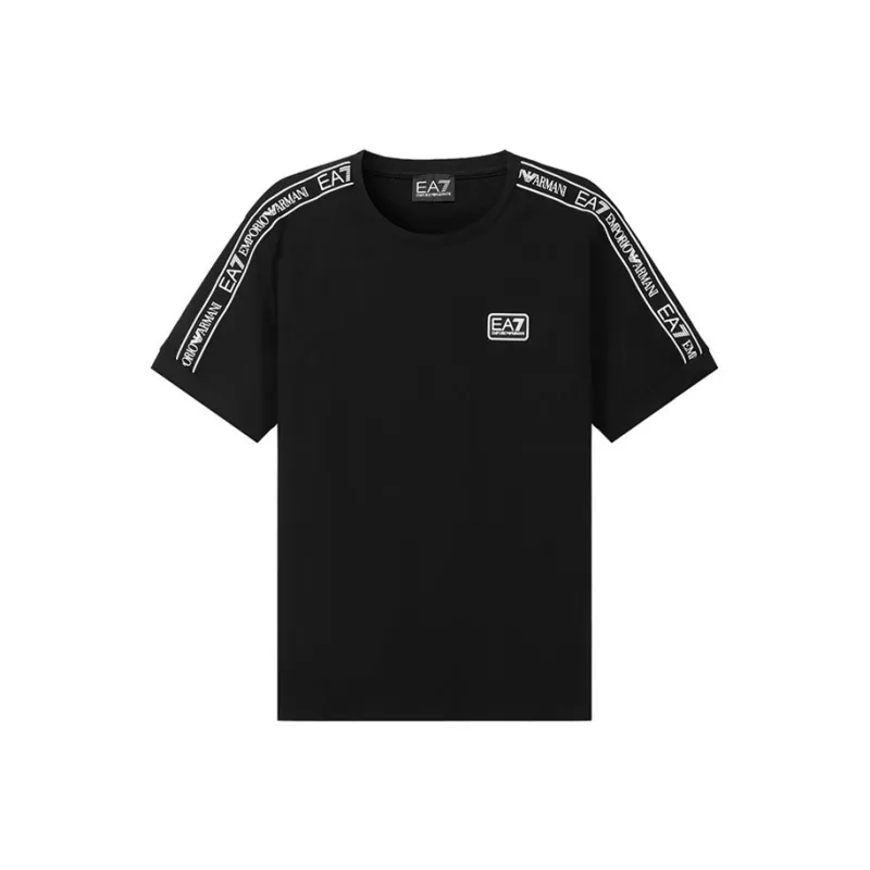 EMPORIO ARMANI EA7 SS22 T Shirt Men's Black-0