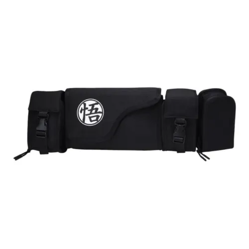 Anta Dragon Ball Collaboration Polyester Fanny Pack Shoulder Bag Crossbody Bag Regular Unisex Black