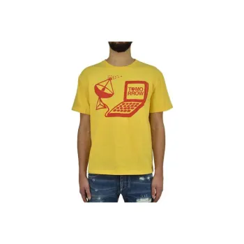 Stella McCartney T-Shirts Men Yellow