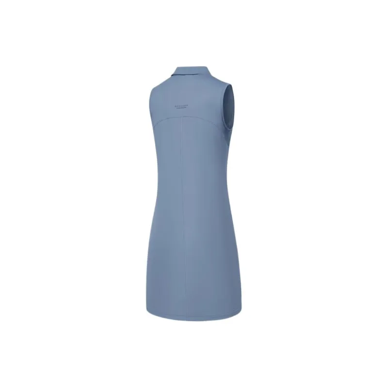 Skechers Sleeveless Dress Women's Navy Blue Gray 027C-1