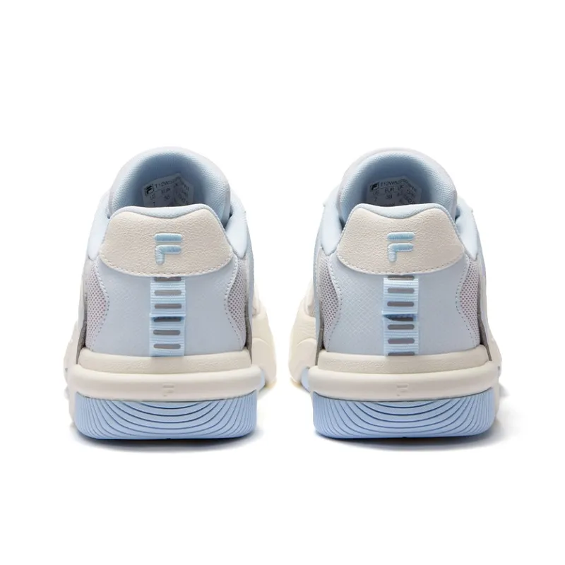 FILA FUSION Low Top Skateboard Shoes Women's Gray Blue-3