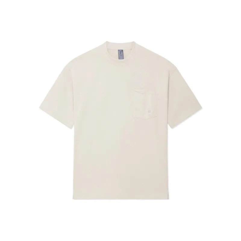 LiNing Li Ning X Jackie Chan Co branded Kung Fu Series T Shirt Unisex Pearl White-0