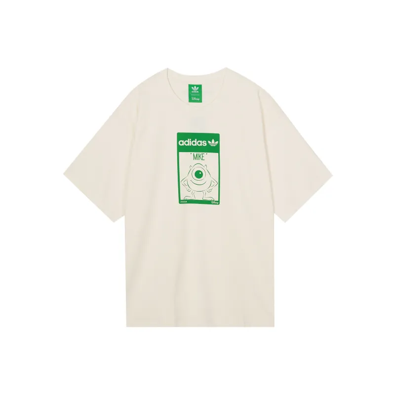 Adidas Originals x Disney T Shirt Unisex Ecru-0