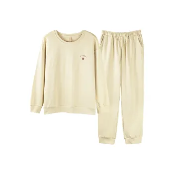 MIIOW Pajama Set Women's Light Yellow